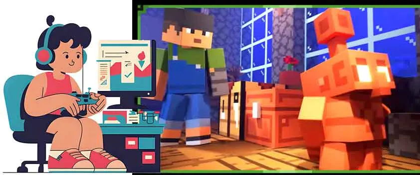 Minecraft는 단순한 놀이가 아니다 – 창의력 데이터 분석