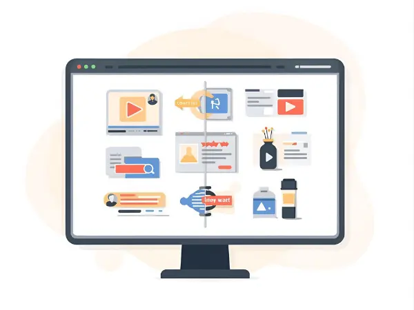 콘텐츠와 광고 | 한 화면에서 충돌하는 두 목적